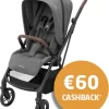Maxi-Cosi Leona² 3-in-1 Kinderwagen - Select Grey - Vanaf De Geboorte Tot Ca. 4 Jaar