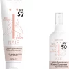 Naïf Zonnebrandcrème SPF50 Parfumvrij & Zonnebrand Spray SPF50 Parfumvrij – Voordeelverpakking - Baby En Kind - 100ml - Met Natuurlijke Ingrediënten