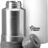 Tommee Tippee Closer To Nature - Draagbare Flessen En Voedselverwarmer - Ideaal Voor Op Reis - Thermisch Geïsoleerd - Roestvrij Staal Met Lekvrij Deksel