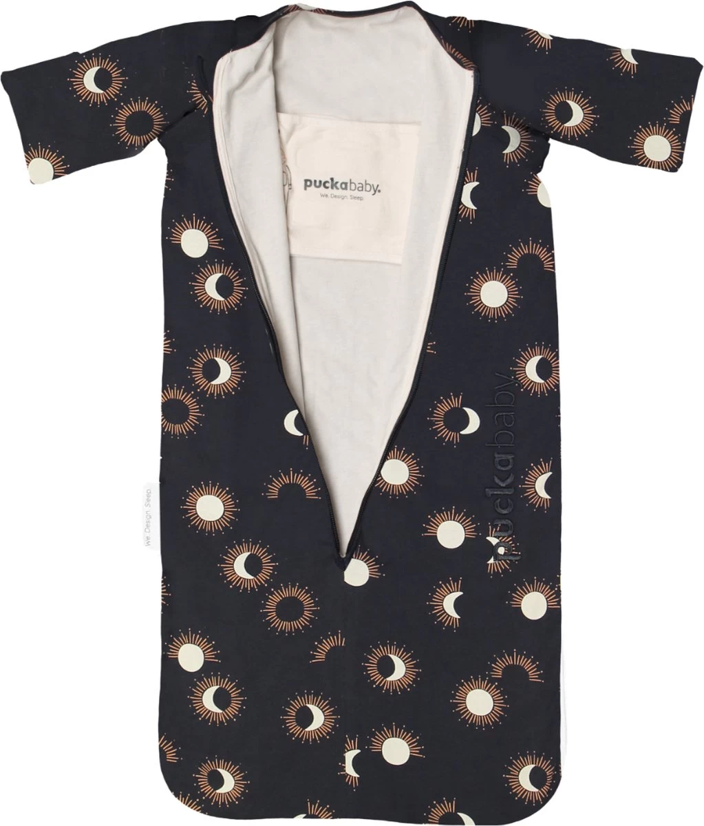 Puckababy Babyslaapzak Bag Newborn 0-6 Maanden - 70 Cm - Alle Seizoenen - Eclipse Night - Afbeelding 2