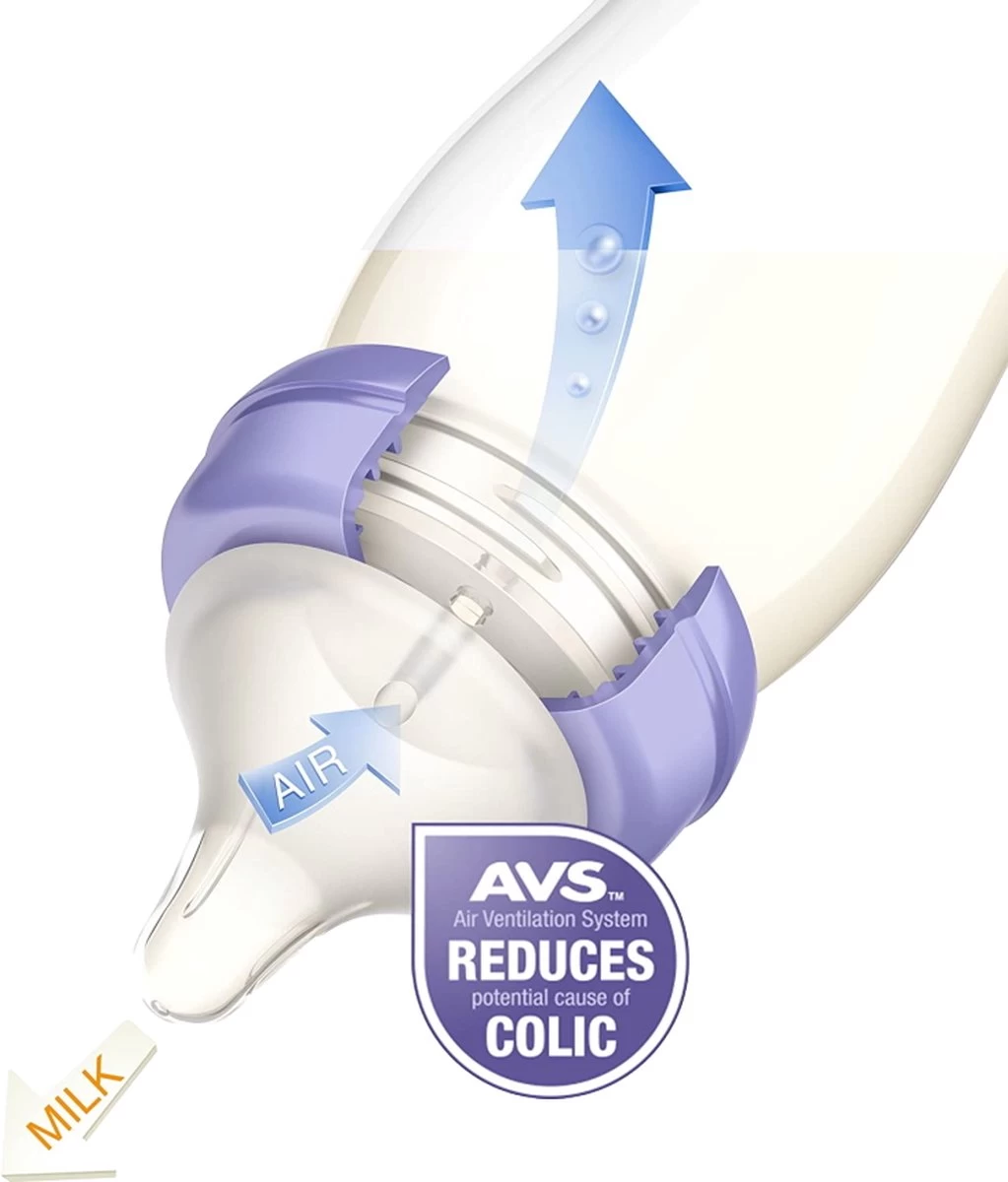 Lansinoh 2 Stuks 160 Ml Natural Wave Flesjes 75870 - Afbeelding 3