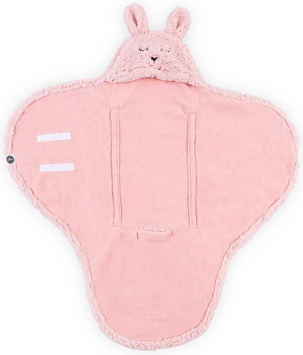 Jollein Wikkeldeken Bunny 100x105cm - Off-White - Afbeelding 12