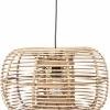 Kidsdepot Hanglamp Meera Rotan Naturel - 43 Cm - E27