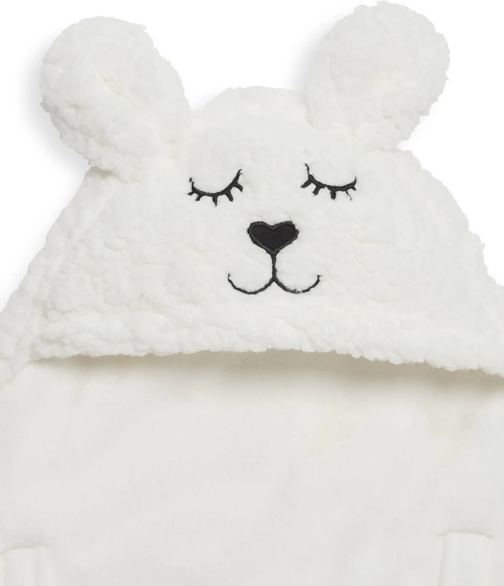 Jollein Wikkeldeken Bunny 100x105cm - Off-White - Afbeelding 9