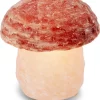 Himalaya Salt Dreams - Zoutlamp Paddenstoel - Handgemaakt Van Zoutkristal