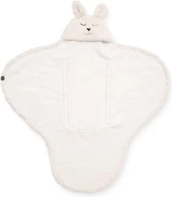 Jollein Wikkeldeken Bunny 100x105cm - Off-White