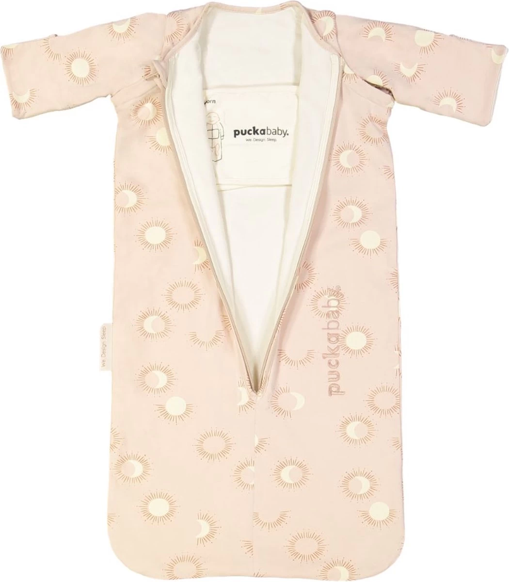 Puckababy Babyslaapzak Bag Newborn 0-6 Maanden - 70 Cm - Alle Seizoenen - Eclipse Powder - Afbeelding 3