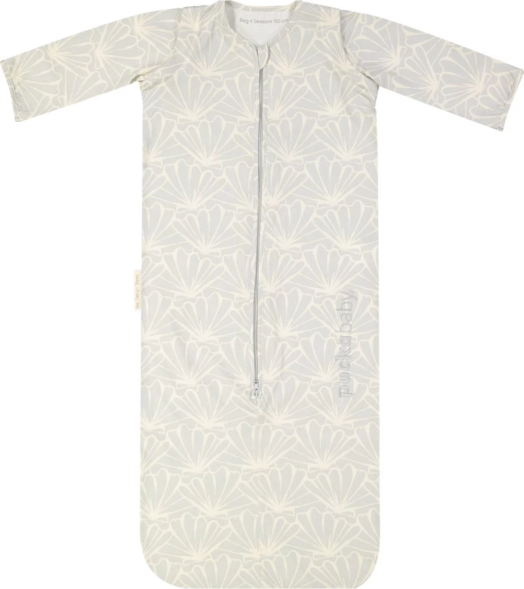 Puckababy Babyslaapzak Bag 4 Seasons 6m-2,5 J - 100 Cm - Seashell Stone - Afbeelding 3