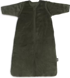 Jollein Baby Winterslaapzak Met Afritsbare Mouw 70cm Velvet - Leaf Green