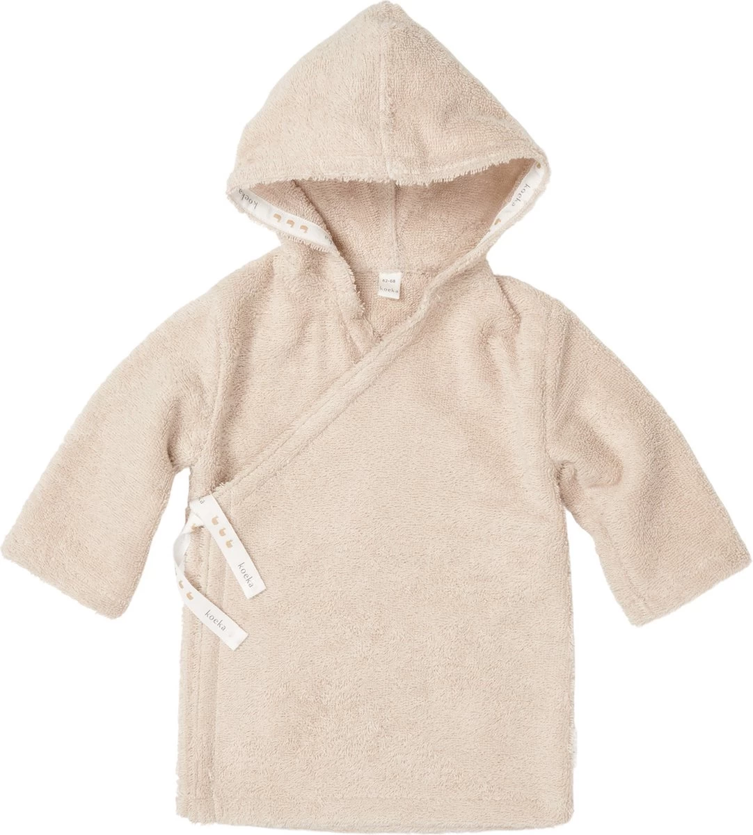 Koeka Baby Badjas Dijon Daily - 62/68 - Zand