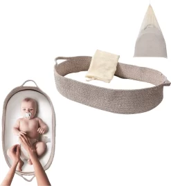 Verschoonmand Met Matras - Aankleedkussen - Verschoonkussen - Met Opbergzak - Kraamcadeau