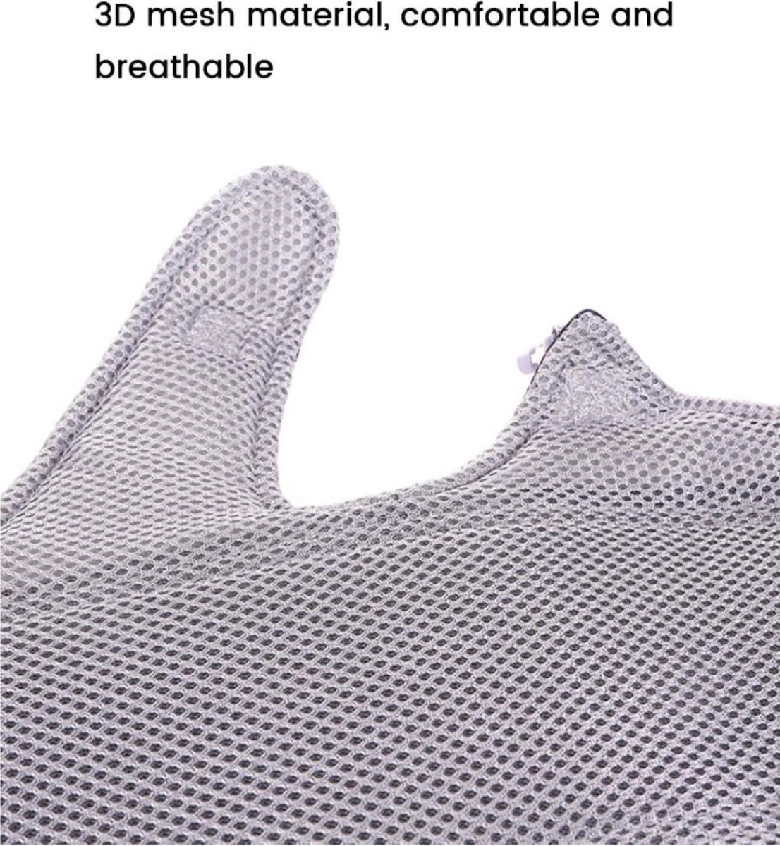 Baby Draagzak Blauw - Baby Carrier – Baby Drager Max. 15 Kg - 2 Tot 18 Maanden - Ergonomisch - Baby Draagdoek - Heupdrager - Steundrager Baby - Afbeelding 4