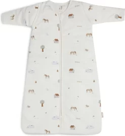 Jollein Baby Winterslaapzak Met Afritsbare Mouw 110cm - Farm