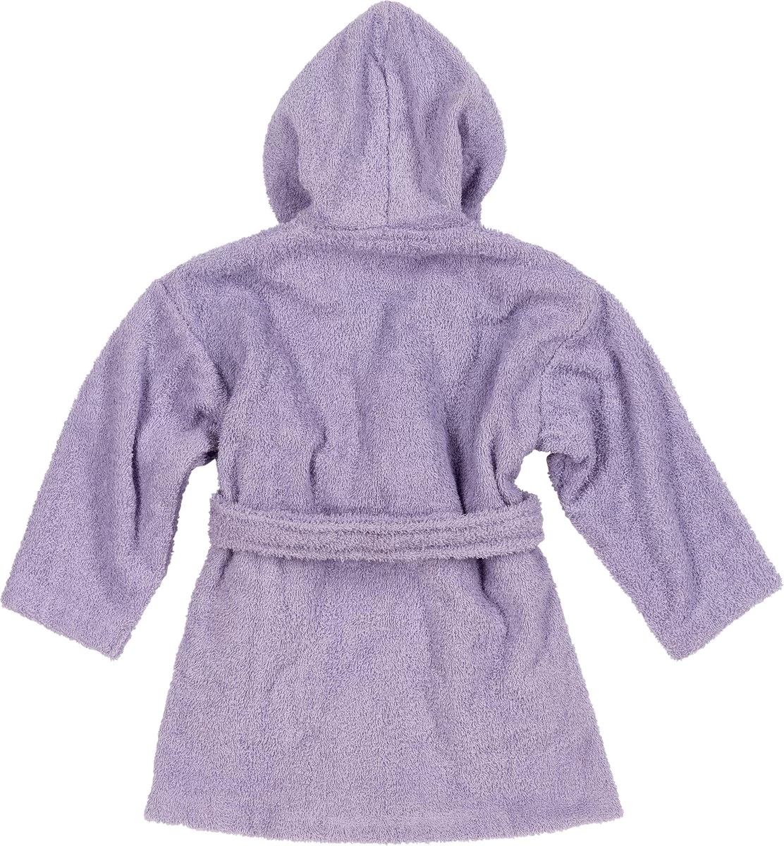 Meyco Baby Badjas Basic Badstof - 98/104 - Soft Lilac - Afbeelding 2