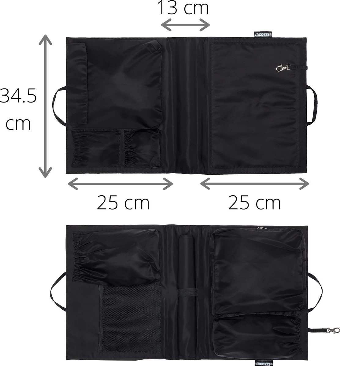 Snoozzz Bag In Bag Tas Organizer Met Thermovak - Zwart - Afbeelding 5