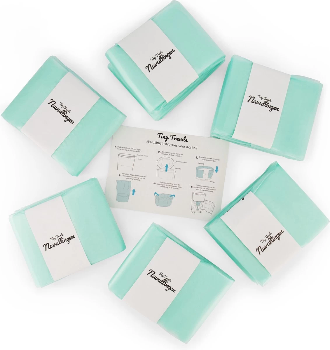 Luieremmer Navulling Geschikt Voor Korbell - 15/16 Liter - 6 Stuks Korbell Navulling - Afbeelding 2