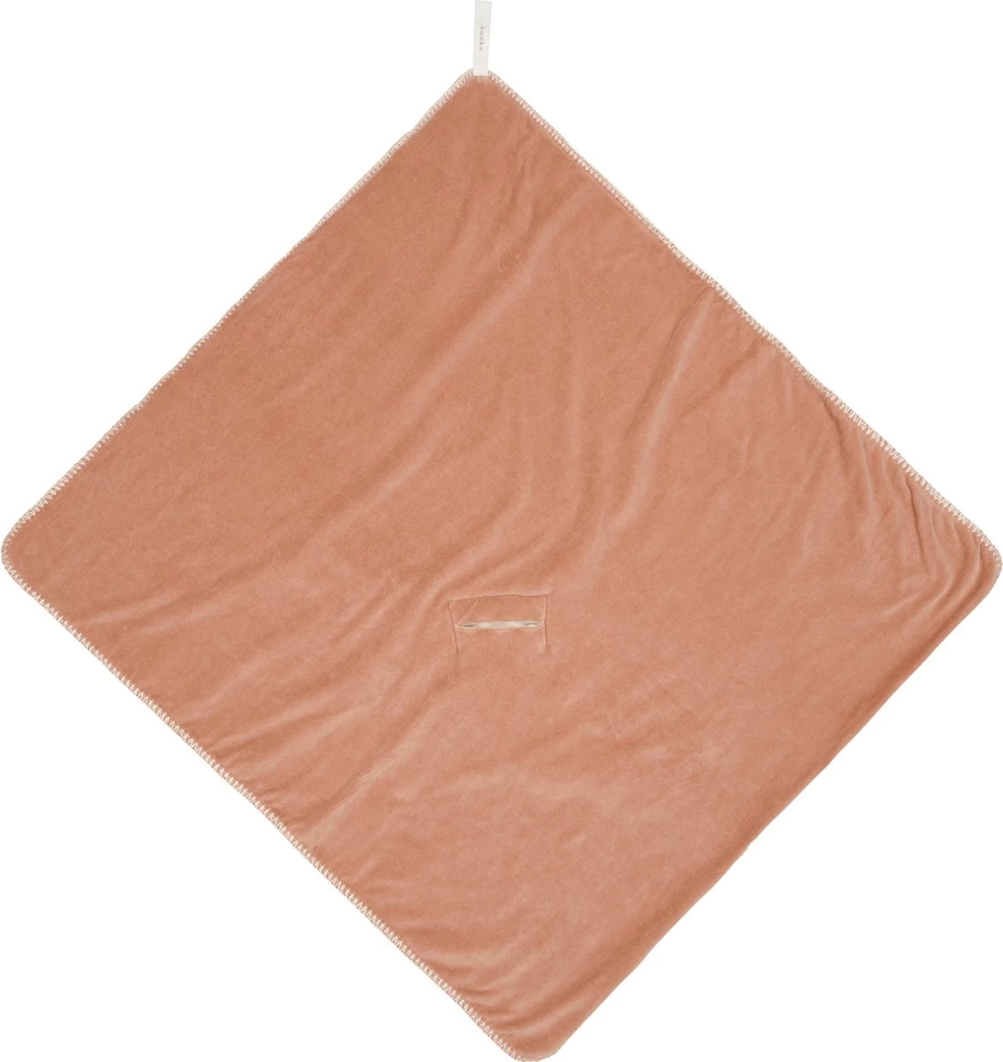 Koeka Omslagdoek Teddy Oddi - Lichtbruin - 100x100cm - Afbeelding 6