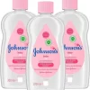 Johnson's Baby Olie 3 X Normaal 300ml- Voordeelverpakking