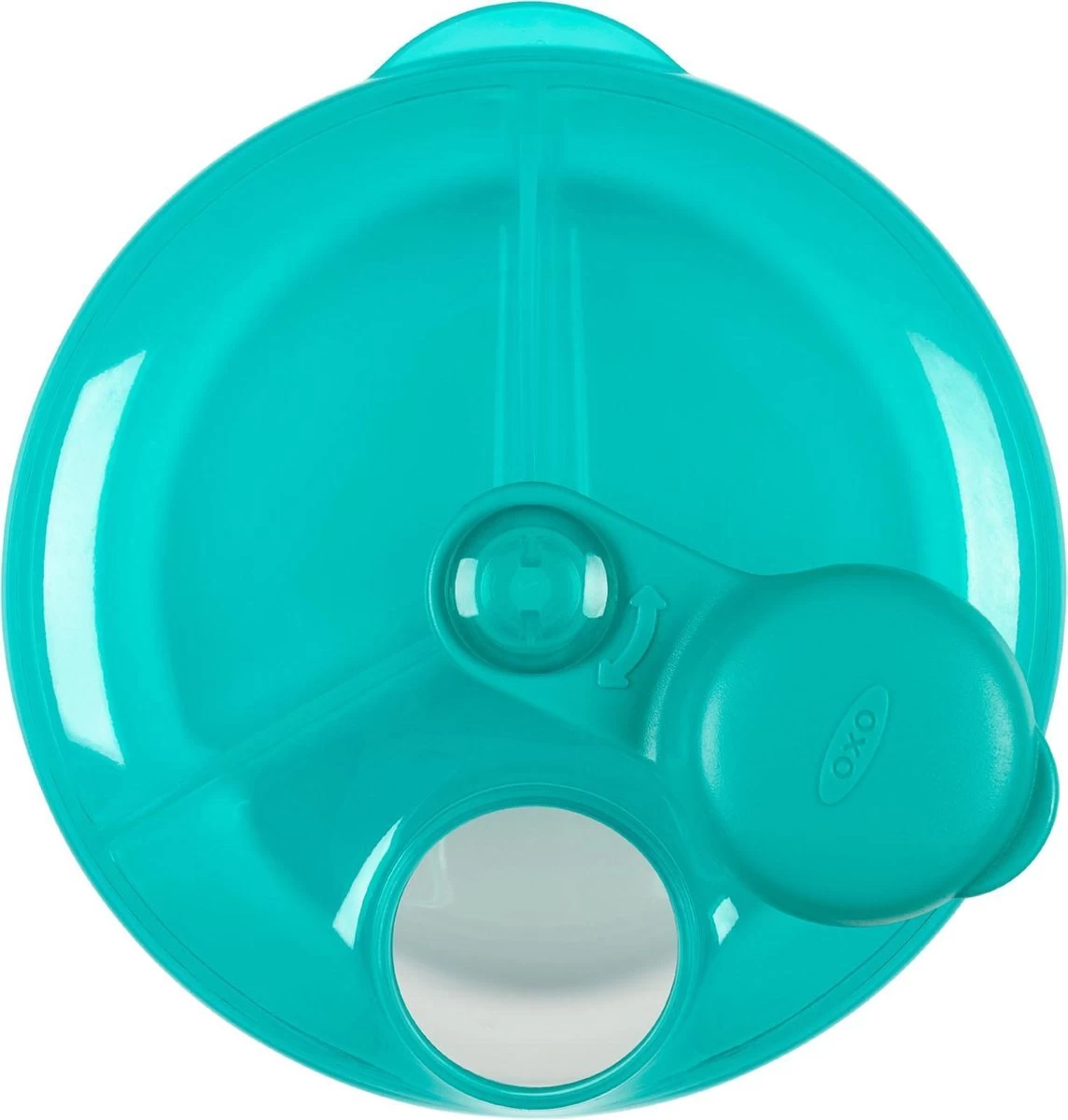 OXO Tot Melkpoeder Verdeeldoosje - Melkpoeder Doseerdoosjes - Melkpoeder Reisbox - Teal - Afbeelding 2