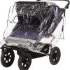Playshoes - Regenhoes Voor Duo-buggy - Transparant - Maat Onesize