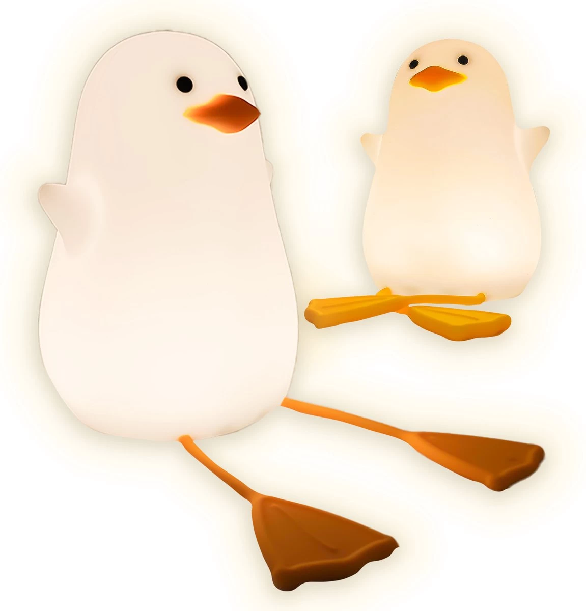 LAZYDUCK® Eend Nachtlampje - Dimbaar - Timer - Oplaadbaar - Nachtlampje Kinderen - Nachtlampje Baby