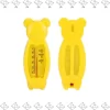 Merkloos EPIN | Badthermometer | Voor Baby's En Kinderen | Temperatuurmeter Voor In Bad | Geel Bad Beertje