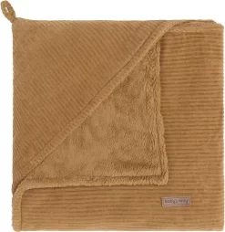 Baby's Only Wikkeldeken - Omslagdoek Baby Sense - Teddy Voering - Caramel - 75x75 Cm - Geschikt Voor Drie- En Vijfpuntsgordel