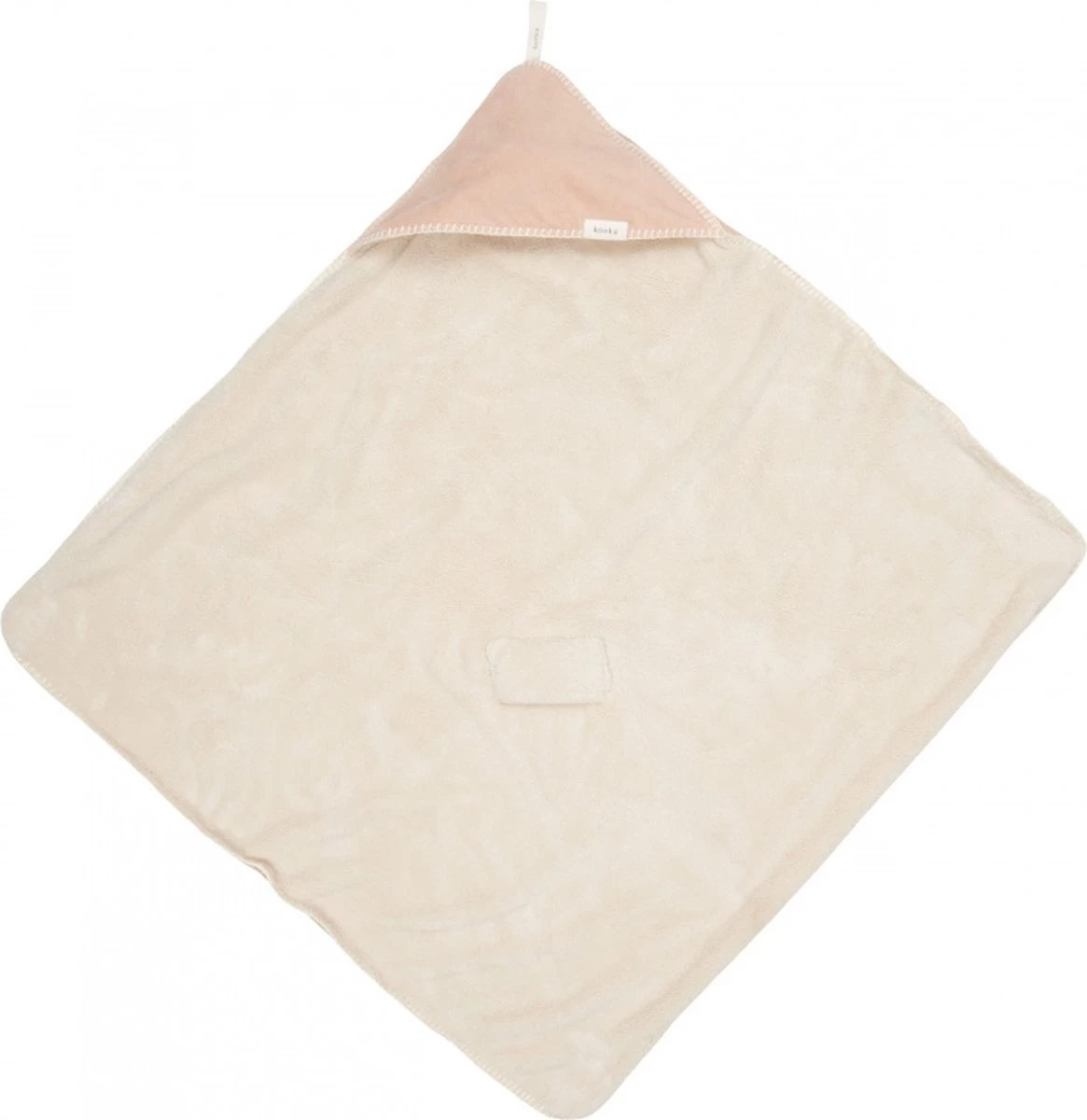 Koeka Omslagdoek Teddy Oddi - Roze - 100x100cm - Afbeelding 6