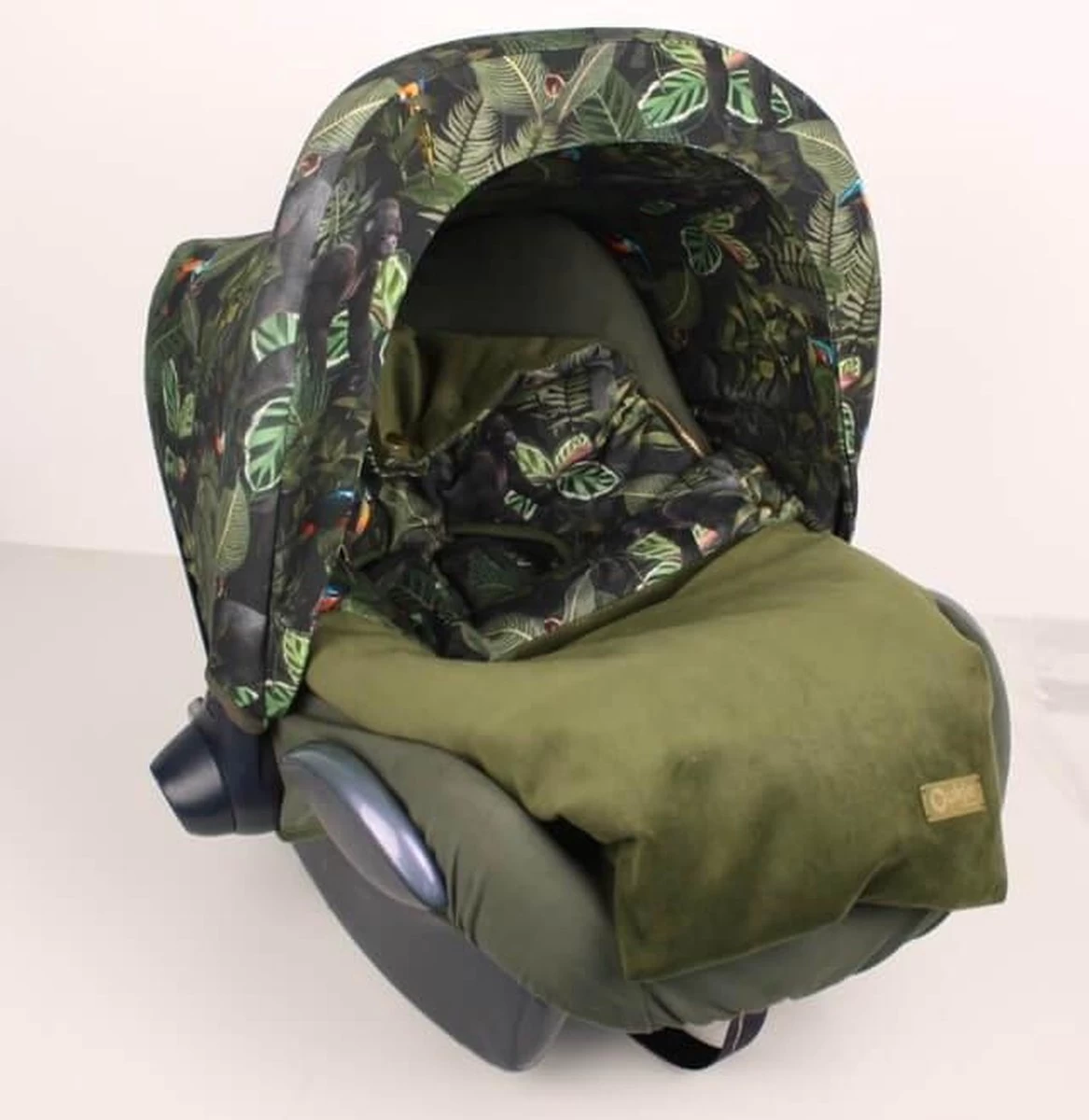 Ukje Autostoelhoes - Geschikt Voor Maxi Cosi Cabriofix Pebble Citi - Maxi Cosi Hoes - Groen - Afbeelding 3