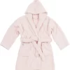 Meyco Uni Badjas - Badstof - Soft Pink - 86/92
