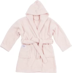 Meyco Uni Badjas - Badstof - Soft Pink - 86/92