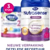 Hero Nutrasense SensiSoft 2 Opvolgmelk 6 Tot 12 Maanden - 3 X 800gram - Met Melkvet - Palmolie Vrij