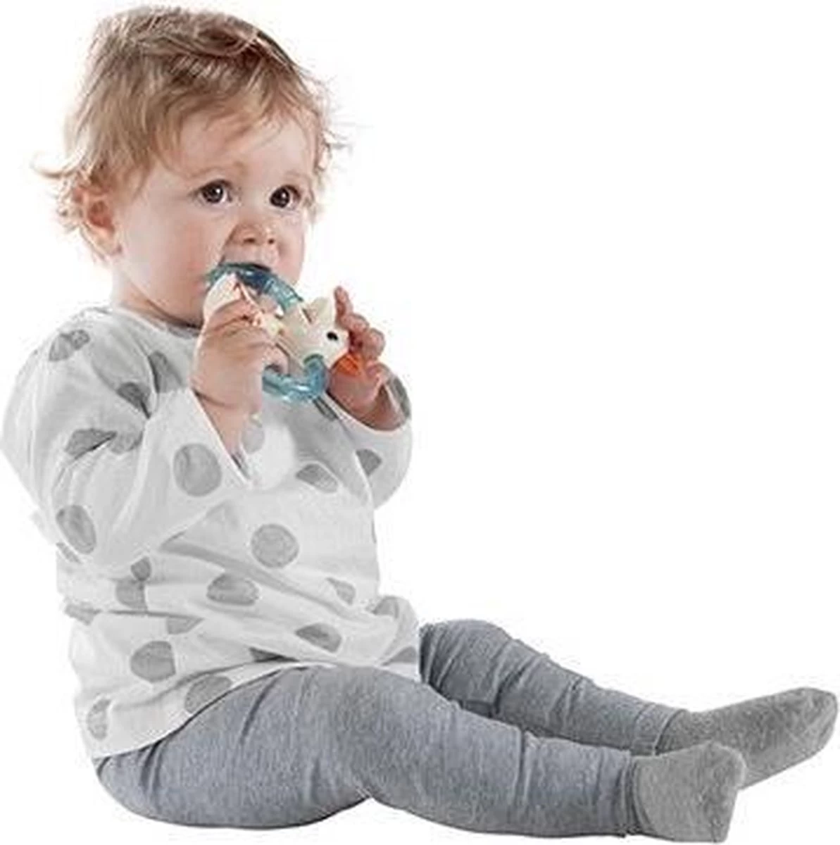 Sophie De Giraf - Dubbele Koelbijtring - In Geschenkdoos - Afbeelding 3