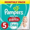 Pampers® Pampers Baby Dry Pants Luierbroekjes - Maat 5 - Mega Pack - 144 Luierbroekjes