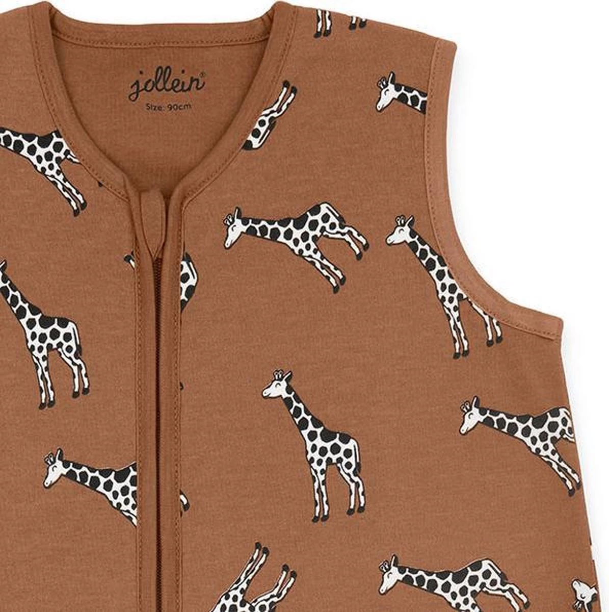 Jollein Baby Slaapzak Jersey 70cm Giraffe - Caramel - Afbeelding 12