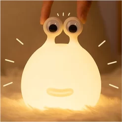 Merkloos Signity Oplaadbaar Nachtlampje Voor Kinderen - Warm Wit - Nachtlampje Baby - Dimbaar En Draadloos - Timer- En Geheugenfunctie - USB Oplaadbaar Nachtlampje Volwassenen