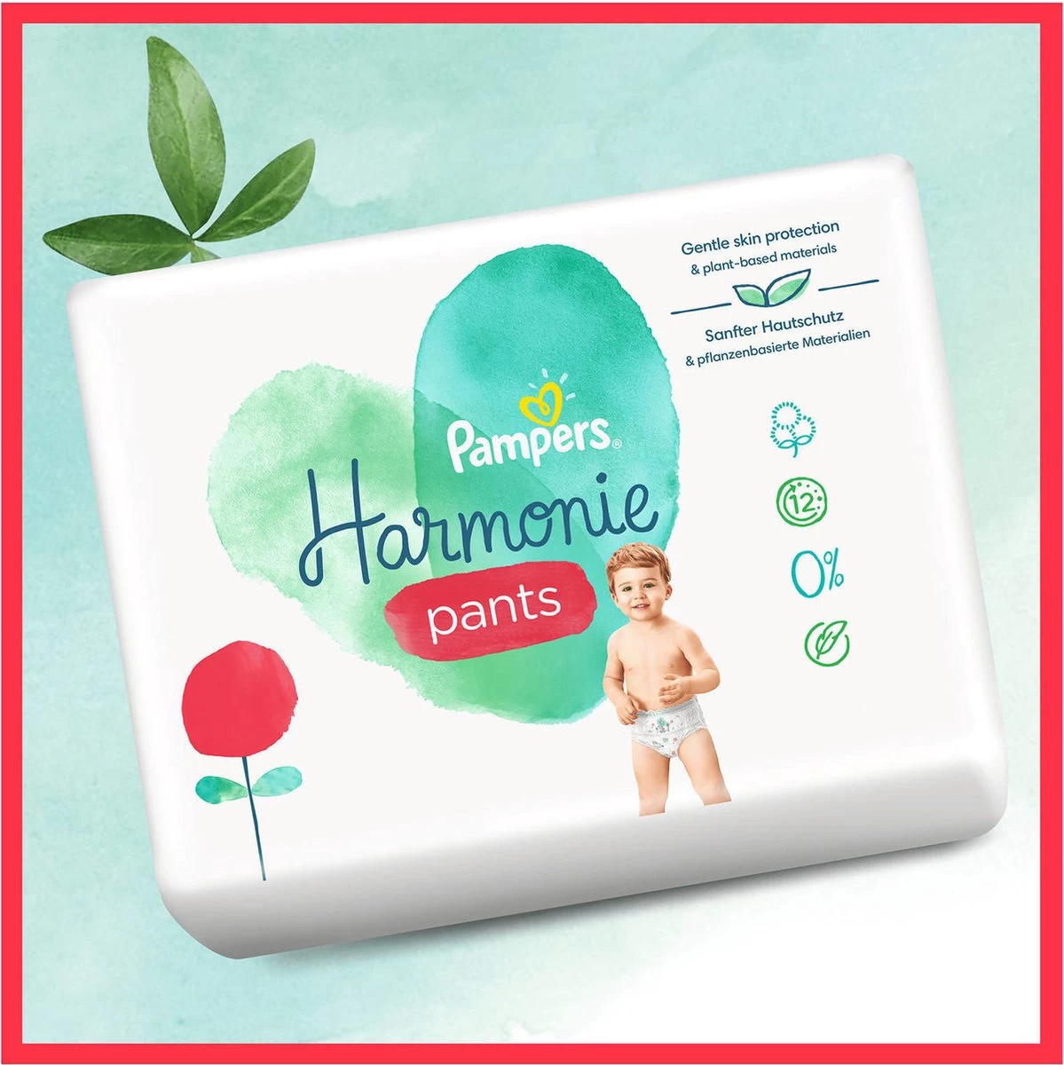 Pampers® Pampers - Harmonie Pants - Maat 4 - Megapack - 64 Luierbroekjes - Afbeelding 3
