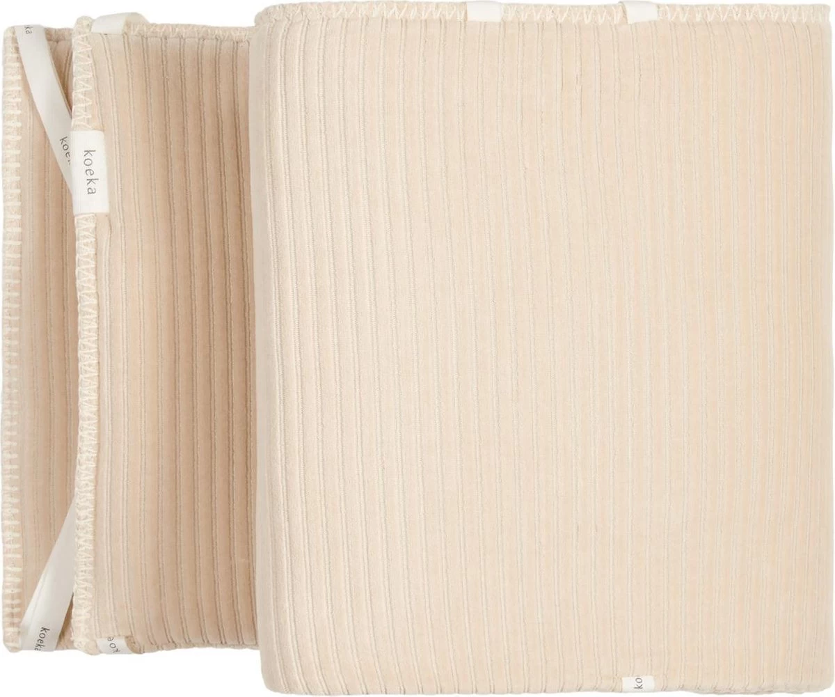 Koeka Boxbumper Vik - Zand 180x30cm