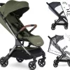 Easywalker Buggy Jackey Emerald Edition Mét Regenhoes én Gratis Muskietennet