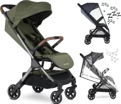 Easywalker Buggy Jackey Emerald Edition Mét Regenhoes én Gratis Muskietennet