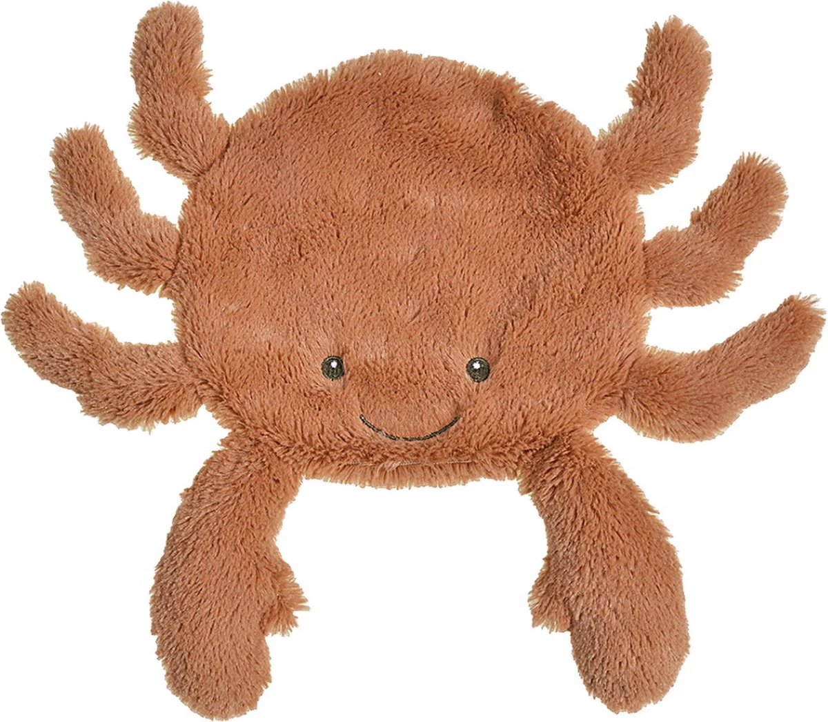 Happy Horse Krab Chris Knuffeldoekje - Roestbruin - Baby Cadeau - Afbeelding 2