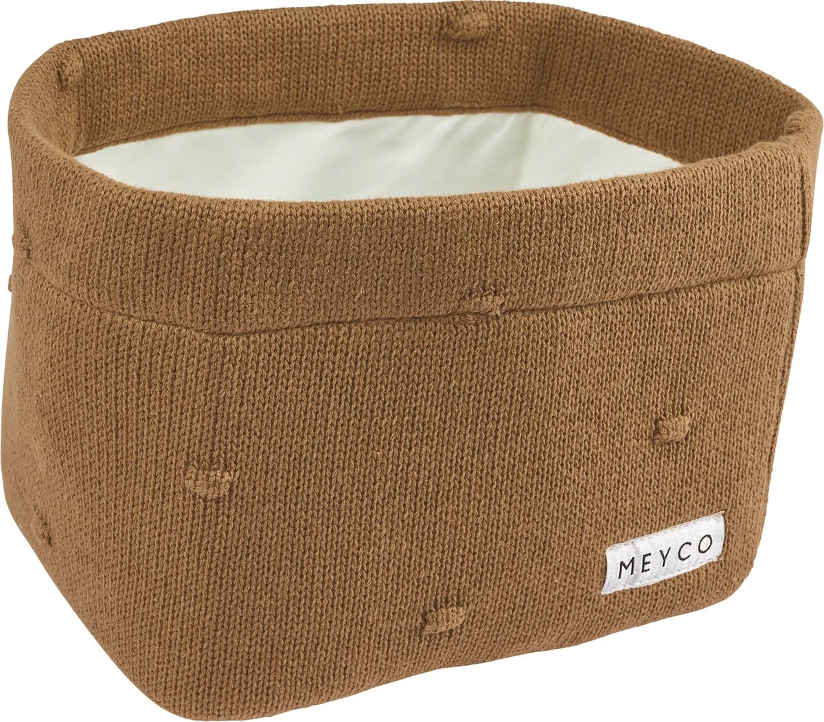 Meyco Mini Knots Commodemandje - Toffee - Small - Afbeelding 2