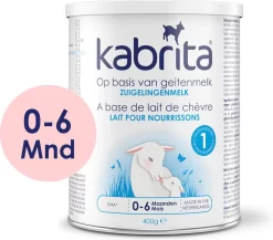 Kabrita 1 Zuigelingenmelk - Zuigelingenvoeding 0-6 Maanden - 400g