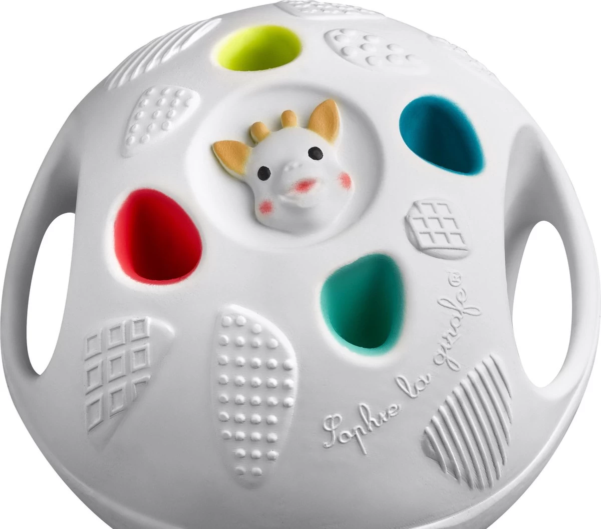 Sophie De Giraf - So Pure - Speelbal - Senso Ball - 100% Natuurlijk Rubber - Afbeelding 5