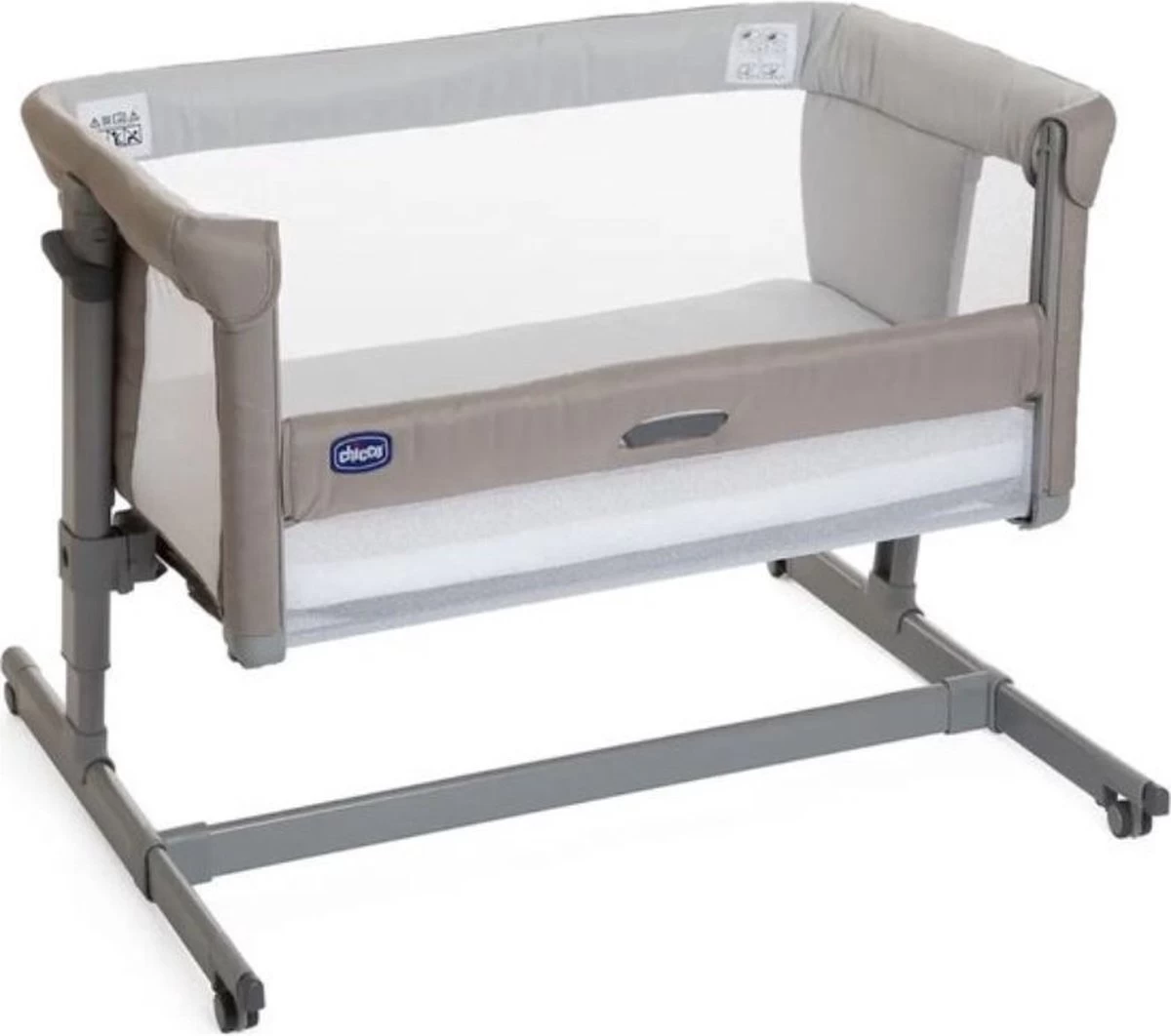 Chicco Next2Me Co-Sleeper Dream - Babybed - Wieg - Aanschuifbed - Inclusief Wiegmatras – Beige