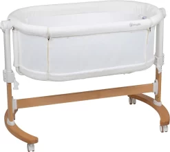 BabyGO Co Sleeper Wieg Met Schommelfuntie Amila Creme