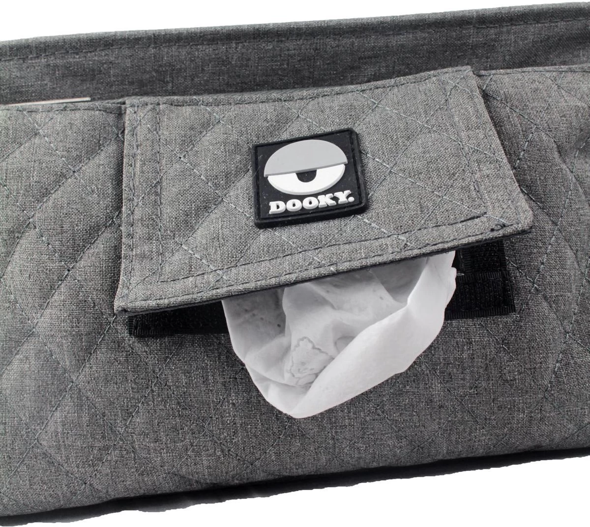 Dooky Diaper Buggy Organizer Grey Melange - Afbeelding 4