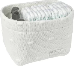 Meyco Commodemand Medium Knots - Offwhite - 26x19xh16cm