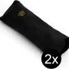 Gordelbeschermer Zwart Auto - Gordelkussen Kind - Slaapkussen - Nekkussen Kind Auto - Autogordel Kussen - Autogordel Beschermer - Auto Accessoires - Auto Accessories Interieur - 2 Stuks