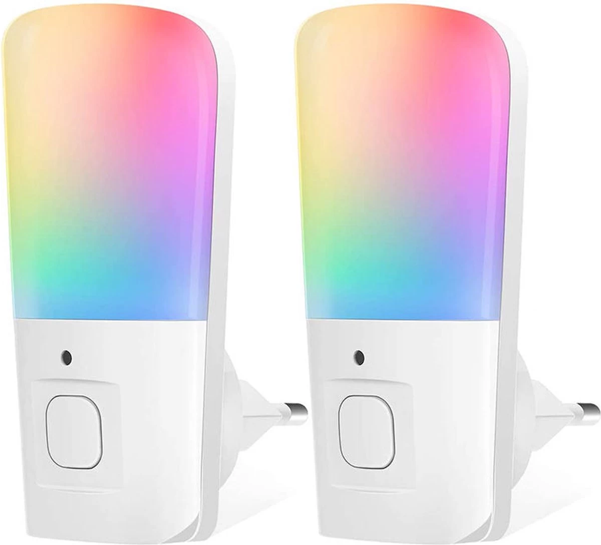 LOHAS LED -Nachtlamp - Nachtlampje Kinderen - Stekkerlamp - Nachtlampje Stopcontact - Multi Colour - Ledlampen -1 Stuks - Afbeelding 5